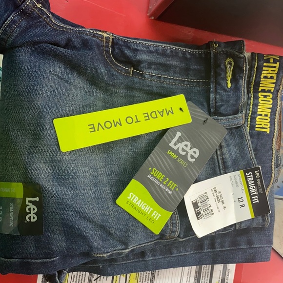 Lee sport series jeans 12 regular straight leg fit - Picture 1 of 3